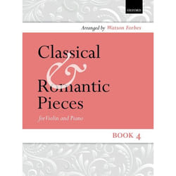 Classical and Romantic Pieces for Violin Book 4