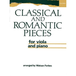 ISBN Classical and Romantic Pieces for Viola livre