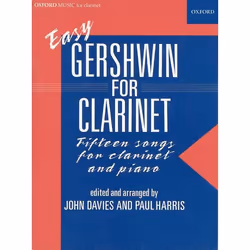ISBN Easy Gershwin for clarinet, George Gershwin, John Davies, unisexe, 16/03/1989, 1 pièce(s)