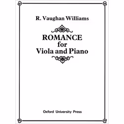 ISBN Romance for Viola and Piano, Ralph Vaughan Williams, unisexe, Oxford University Press, 20/12/1962, 6,5 min, 1 pièce(s)