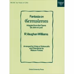 ISBN Fantasia on Greensleeves, Ralph Vaughan Williams, Watson Forbes, unisexe, Oxford University Press, 19/06/1947, 4,5 min,  ...
