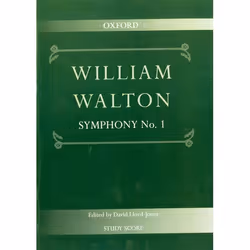 ISBN Symphony No. 1, William Walton, unisexe, Oxford University Press, 22/08/2002, 1 pièce(s)