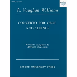 ISBN Concerto for oboe and strings, Ralph Vaughan Williams, unisexe, Oxford University Press, 06/02/1947, 17 min, 1 pièce(s)