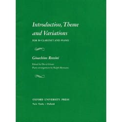 Introduction, Theme, and Variations