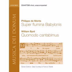 ISBN Super Flumina Babylonis and Quomodo Cantabimus, Philippe de Monte, William Byrd, Sally Dunkley, unisexe, Oxford Universi ...