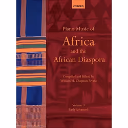ISBN Piano Music of Africa and the African Diaspora Volume 3 ( Early Advanced ), William H. Chapman Nyaho, unisexe, Oxford Un ...