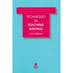 Techniques in Teaching Writing, Teaching Techniques in English As a Second Language