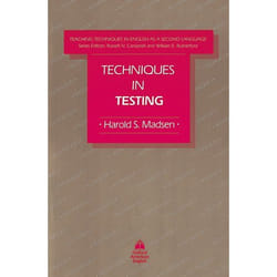 Techniques in Testing, Teaching Techniques in English As a Second Language