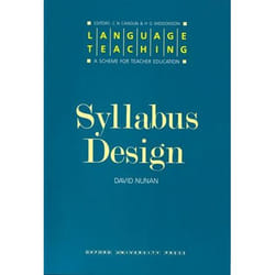 Syllabus Design, Language Teaching, a Scheme for Teacher Education