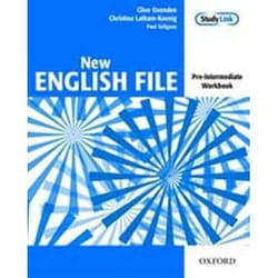 New english file pre-intermediate: workbook