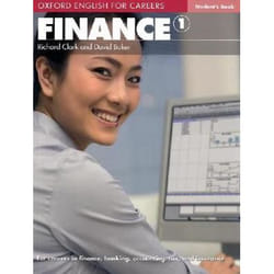 finance 1 eleve : oxford english for careers