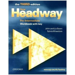 New headway, third edition pre-intermediate: workbook with key