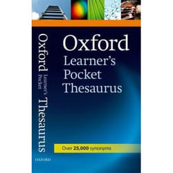 Oxford learner's pocket thesaurus first edition