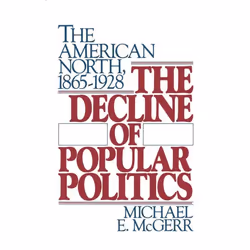 ISBN The Decline of Popular Politics ( The American North 1865-1928 ), Anglais, Livre broché, 316 pages