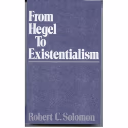 ISBN From Hegel to Existentialism, Anglais, Livre broché, 320 pages
