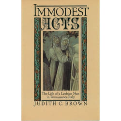 ISBN Immodest Acts ( The Life of a Lesbian Nun in Renaissance Italy ) livre