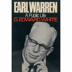 ISBN Earl Warren ( A Public Life ), G. Edward White, 444 pages, Anglais, Oxford University Press, 09/07/1987, unisexe