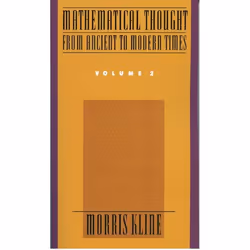 ISBN Mathematical Thought from Ancient to Modern Times ( Volume 2 ), Morris Kline, Anglais, Oxford University Press, 16/08/19 ...