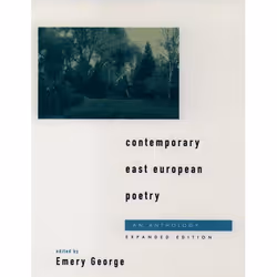 ISBN Contemporary East European Poetry ( An Anthology ), 544 pages