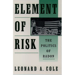 ISBN Element of Risk ( The Politics of Radon ) livre