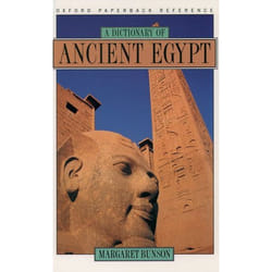 ISBN A Dictionary of Ancient Egypt livre