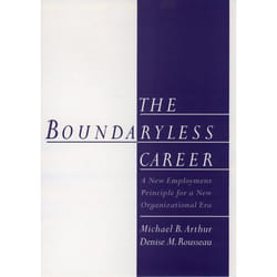 ISBN The Boundaryless Career ( A New Employment Principle for a New Organizational Era )