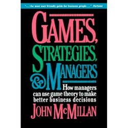 ISBN Games Strategies and Managers livre
