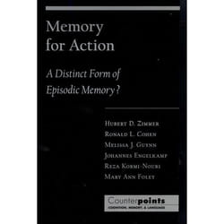 ISBN Memory for Action ( A Distinct Form of Episodic Memory? ) Anglais
