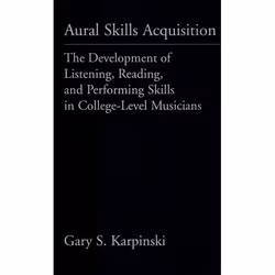 ISBN Aural Skills Acquisition ( The Development of Listening Reading and Performing Skills in College-Level Musicians ), 272  ...