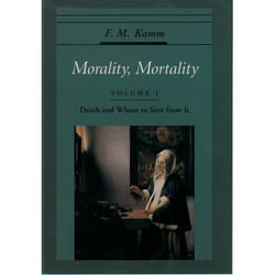 ISBN Morality Mortality ( Volume I: Death and Whom to Save From It ) Couverture rigide