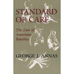 ISBN Standard of Care ( The Law of American Bioethics ) livre