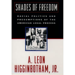 ISBN Shades of Freedom ( Racial Politics and Presumptions of the American Legal Process ) Couverture rigide