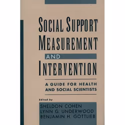 ISBN Social Support Measurement and Intervention ( A Guide for Health and Social Scientists ), Sheldon Cohen, Lynn G. Underwo ...