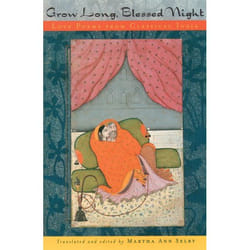 ISBN Grow Long Blessed Night ( Love Poems from Classical India ) livre