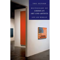 ISBN The Oxford Dictionary of American Art and Artists, Anglais, Livre broché, 560 pages