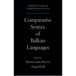 ISBN Comparative Syntax of Balkan Languages Couverture rigide