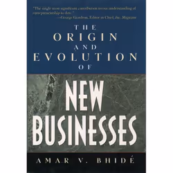ISBN The Origins and Evolution of New Businesses, Anglais, Livre broché