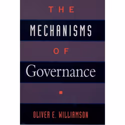 ISBN The Mechanisms of Governance, Anglais, Couverture rigide, 448 pages