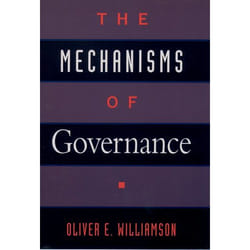 ISBN The Mechanisms of Governance Couverture rigide