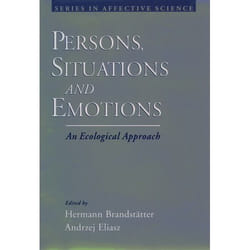 Persons, Situations, and Emotions,  Series in Affective Science