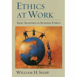 ISBN Ethics at Work ( Basic Readings in Business Ethics ), 192 pages