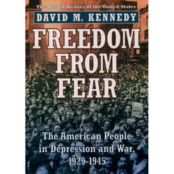 ISBN Freedom from Fear ( The American People in Depression and War 1929-1945 ) Couverture rigide