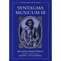 Syntagma Musicum III, Oxford Early Music Series