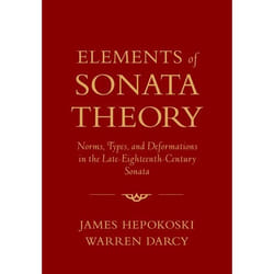ISBN Elements of Sonata Theory ( Norms Types and Deformations in the Late-Eighteenth-Century Sonata )