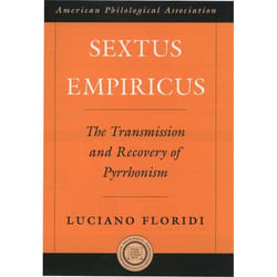 Sextus Empiricus, American Classical Studies