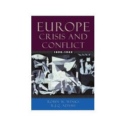 ISBN Europe 1890-1945: Crisis and Conflict livre politique Anglais