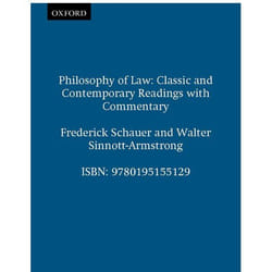ISBN Philosophy of Law ( Classic and Contemporary Readings with Commentary ) livre