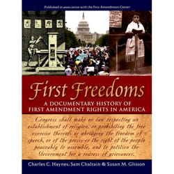 ISBN First Freedoms ( A Documentary History of First Amendment Rights in America ) livre