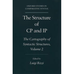 ISBN The Structure of CP and IP: The Cartography of Syntactic Structures ( Volume 2 ) Anglais