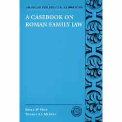 ISBN A Casebook on Roman Family Law, Anglais, Couverture rigide, 532 pages